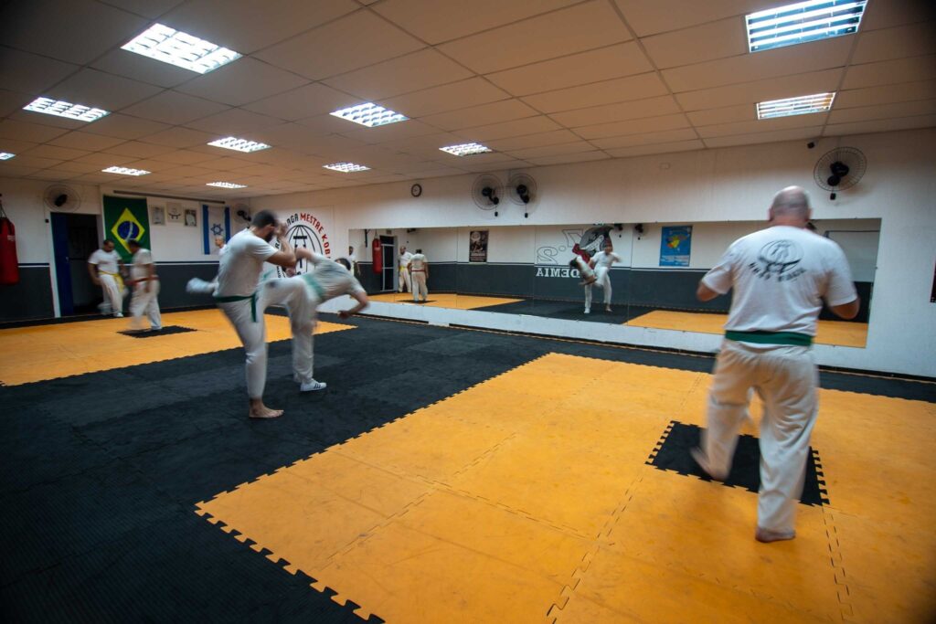 Aula de jiu-jitsu